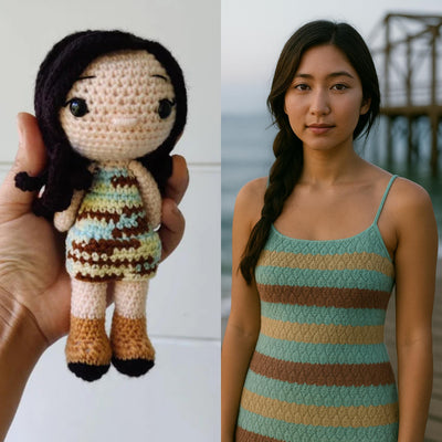 Handmade Custom Crochet Doll