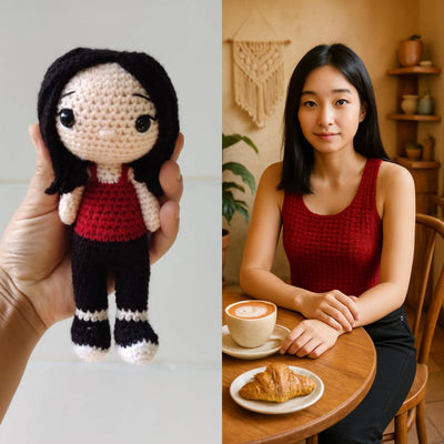 Handmade Custom Crochet Doll