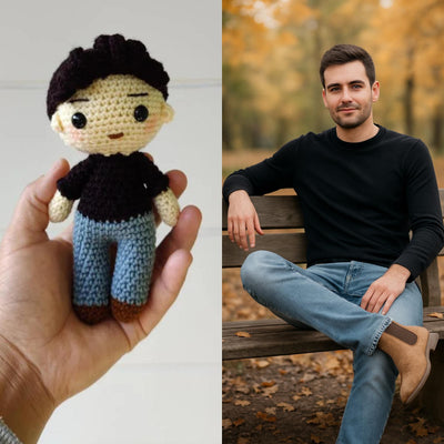 Handmade Custom Crochet Doll