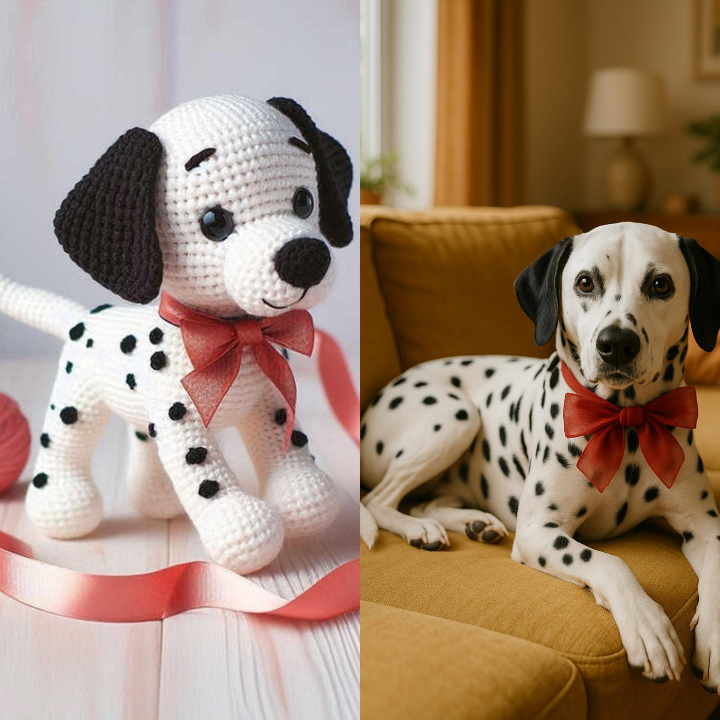 Handmade Custom Crochet Dog