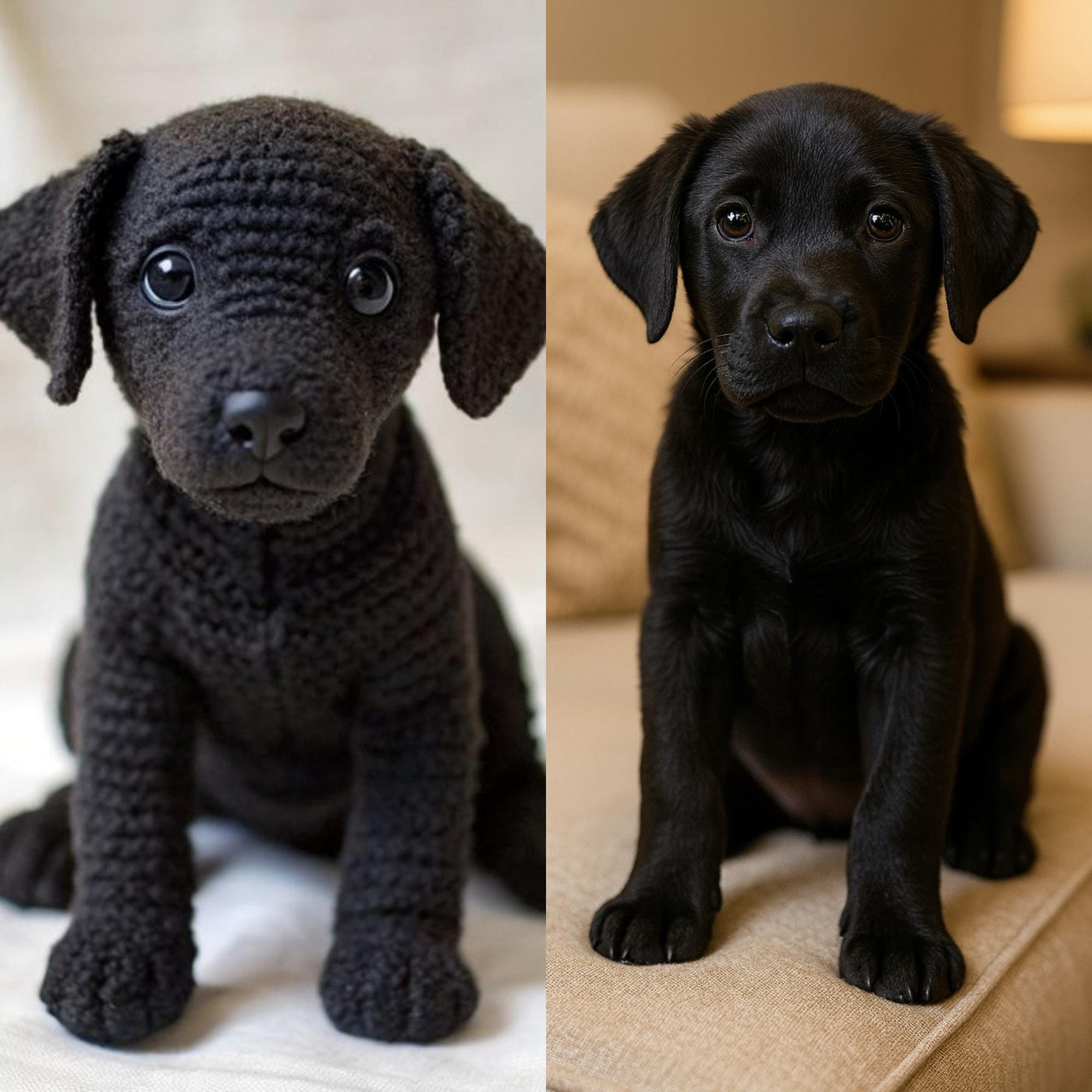 Handmade Custom Crochet Dog