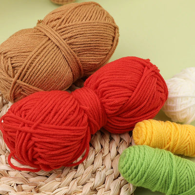 6pcs Crochet Potted Flower Kit for Beginners
