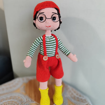 Handmade Custom Crochet Dolls from Your Photos — Family, Couple, or Pet Look-Alike Plush Mağazam