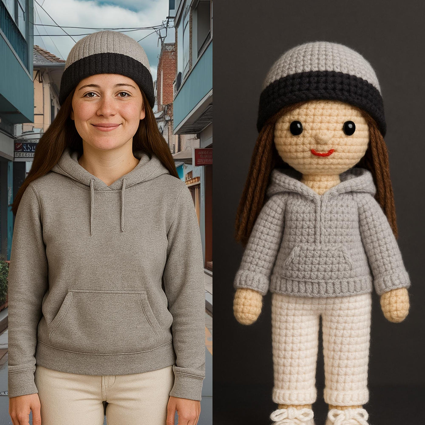 Handmade Custom Crochet Doll